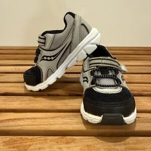 Saucony Kids' Black and White Sneakers
